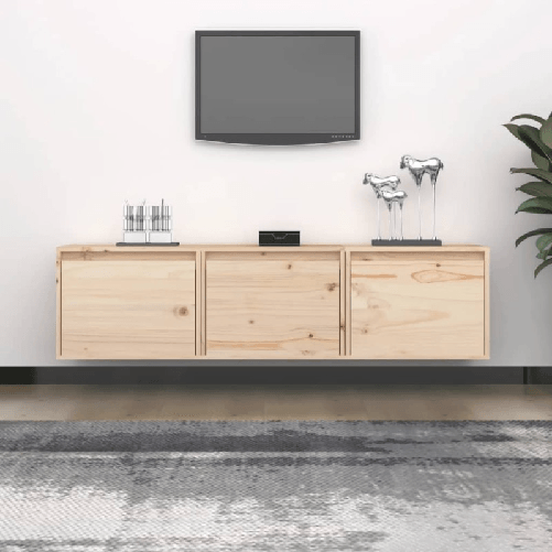 vidaXL-Mobili-Porta-TV-3-pz-in-Legno-Massello-di-Pino
