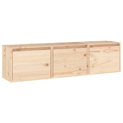 vidaXL-Mobili-Porta-TV-3-pz-in-Legno-Massello-di-Pino