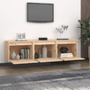 vidaXL-Mobili-Porta-TV-3-pz-in-Legno-Massello-di-Pino