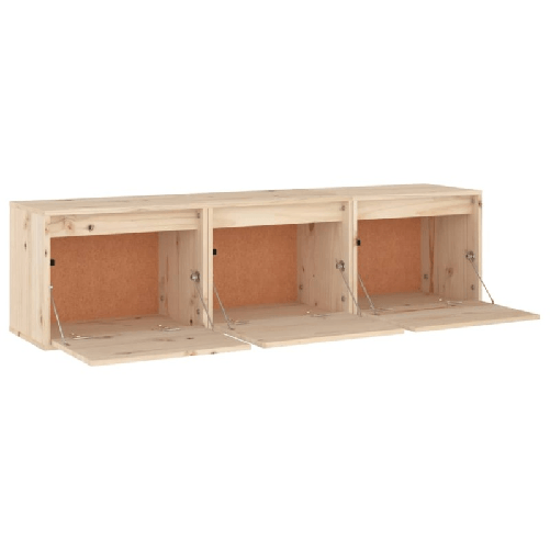 vidaXL-Mobili-Porta-TV-3-pz-in-Legno-Massello-di-Pino