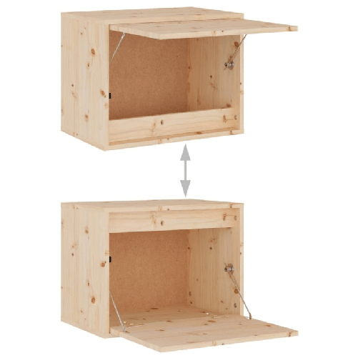 vidaXL-Mobili-Porta-TV-3-pz-in-Legno-Massello-di-Pino