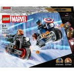 LEGO Marvel 76260 Motociclette di Black Widow e Captain America