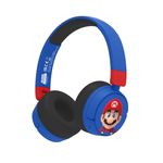 OTL-Technologies-Super-Mario-SM1001-cuffia-e-auricolare-Con-cavo-e-senza-cavo-A-Padiglione-Giocare-USB-tipo-C-Bluetooth-Blu-Rosso