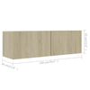 vidaXL-Set-Porta-TV-5-pz-Rovere-Sonoma-in-Truciolato