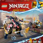 LEGO-NINJAGO-71792-Moto-Mech-Transformer-di-Sora-Set-Giochi-2in1-con-Action-Figure-Mech-Trasformabile-in-Moto-Giocattolo