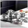 Fissler-084-158-16-000-0-padella-14-L-Rotondo-Acciaio-inossidabile