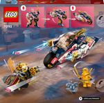 LEGO-NINJAGO-71792-Moto-Mech-Transformer-di-Sora-Set-Giochi-2in1-con-Action-Figure-Mech-Trasformabile-in-Moto-Giocattolo