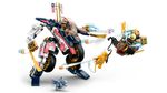 LEGO-NINJAGO-71792-Moto-Mech-Transformer-di-Sora-Set-Giochi-2in1-con-Action-Figure-Mech-Trasformabile-in-Moto-Giocattolo