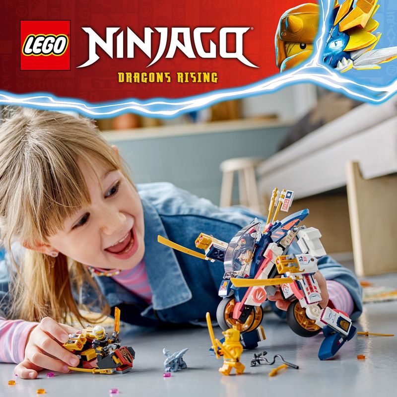 LEGO-NINJAGO-71792-Moto-Mech-Transformer-di-Sora-Set-Giochi-2in1-con-Action-Figure-Mech-Trasformabile-in-Moto-Giocattolo