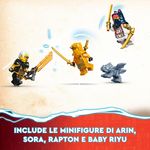 LEGO-NINJAGO-71792-Moto-Mech-Transformer-di-Sora-Set-Giochi-2in1-con-Action-Figure-Mech-Trasformabile-in-Moto-Giocattolo