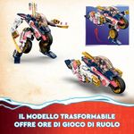 LEGO-NINJAGO-71792-Moto-Mech-Transformer-di-Sora-Set-Giochi-2in1-con-Action-Figure-Mech-Trasformabile-in-Moto-Giocattolo