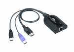 ATEN-Adattatore-KVM-per-Virtual-media-USB-DisplayPort--supporto-per-lettore-Smart-Card-e-disassemblatore-audio-