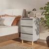 vidaXL-Comodino-con-Gambe-in-Legno-Massello-Grigio-Sonoma-40x35x69-cm