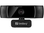 Sandberg-USB-Autofocus-DualMic-webcam-207-MP-1920-x-1080-Pixel-USB-2.0-Nero