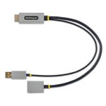 StarTech.com-Cavo-adattatore-da-HDMI-a-DisplayPort-da-30-cm---Convertitore-attivo-da-HDMI-2.0-a-DP-1.2-da-4K-60Hz-HDR--