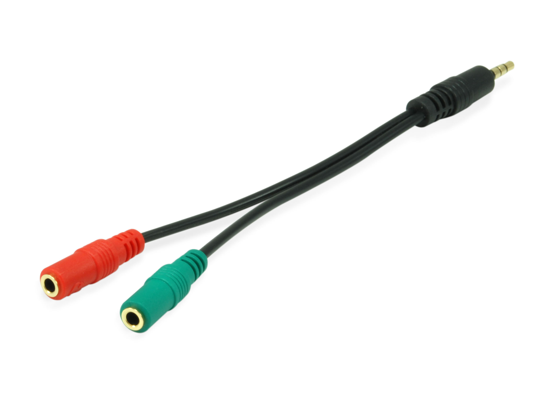 Conceptronic Adattatore Audio Maschio vs 2 Femmine