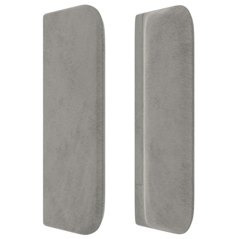 Testiera-ad-Orecchio-Grigio-Chiaro-203x16x78-88-cm-in-Velluto