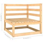 vidaXL-Set-Divani-da-Giardino-7-pz-con-Cuscini-Legno-Massello-di-Pino