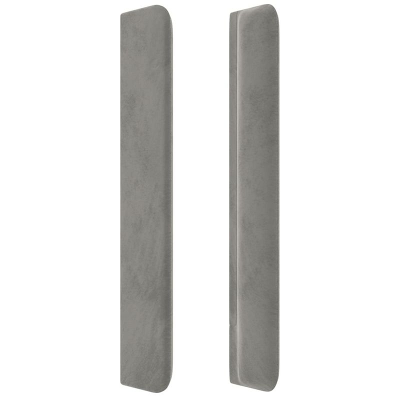 Testiera-a-LED-Grigio-Chiaro-163x16x78-88-cm-in-Velluto