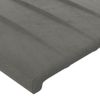 Testiera-a-LED-Grigio-Chiaro-163x16x78-88-cm-in-Velluto