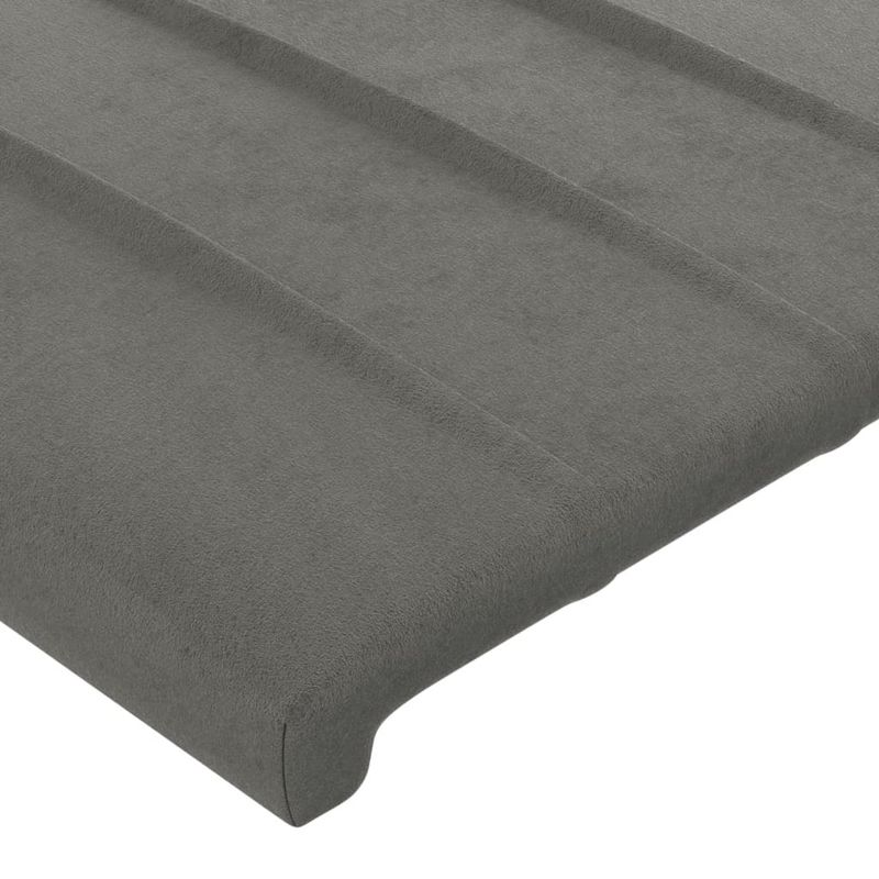 Testiera-a-LED-Grigio-Chiaro-163x16x78-88-cm-in-Velluto