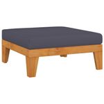 vidaXL-Set-Divani-da-Giardino-6-pz-con-Cuscini-in-Massello-di-Acacia
