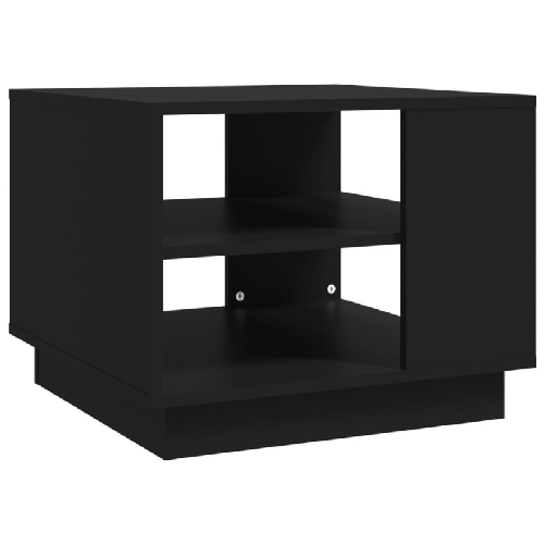 vidaXL-Tavolino-da-Salotto-Nero-55x55x43-cm-in-Truciolato