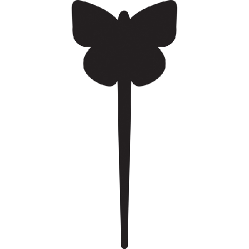 SECURIT SET 5 Silhouette Tags \'FARFALLA\' Securit