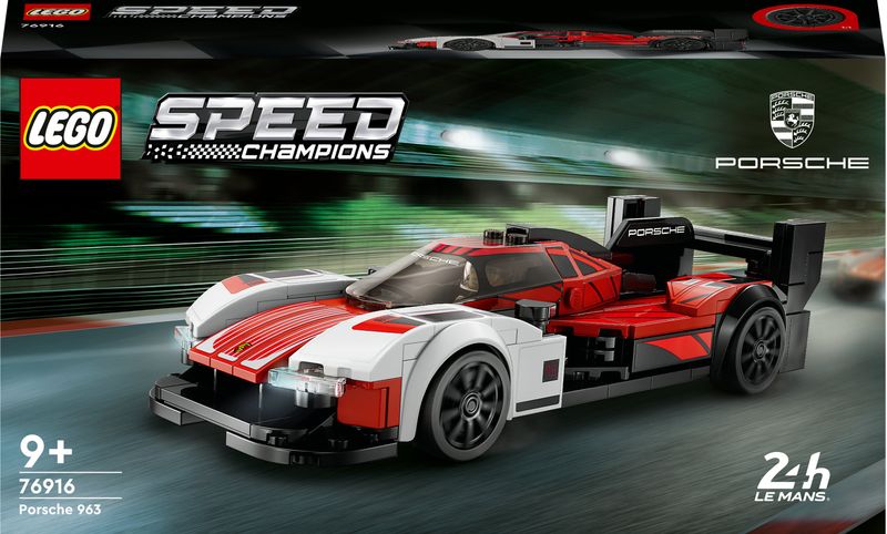 LEGO-Speed-Champions-76916-Porsche-963-Modellino-Auto-da-Costruire-Macchina-Giocattolo-per-Bambini-Set-da-Collezione-2023