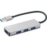 Sandberg 333-67 hub di interfaccia USB 3.2 Gen 1 (3.1 Gen 1) Type-A 5000 Mbit/s Grigio