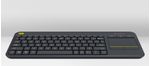 Logitech-K400-Plus-Tv-tastiera-RF-Wireless-QWERTZ-Ungherese-Nero