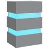 vidaXL-Comodino-con-Luci-LED-Grigio-45x35x67-cm-in-Legno-Multistrato
