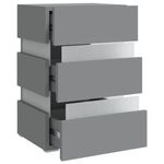 vidaXL-Comodino-con-Luci-LED-Grigio-45x35x67-cm-in-Legno-Multistrato