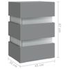 vidaXL-Comodino-con-Luci-LED-Grigio-45x35x67-cm-in-Legno-Multistrato