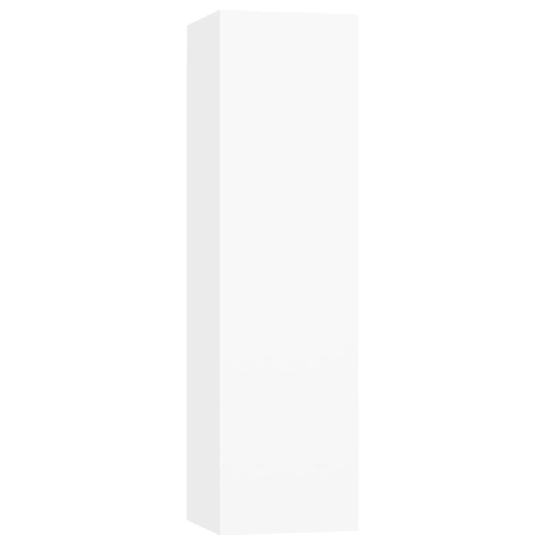 vidaXL-Set-Mobile-TV-5-pz-Bianco-in-Truciolato