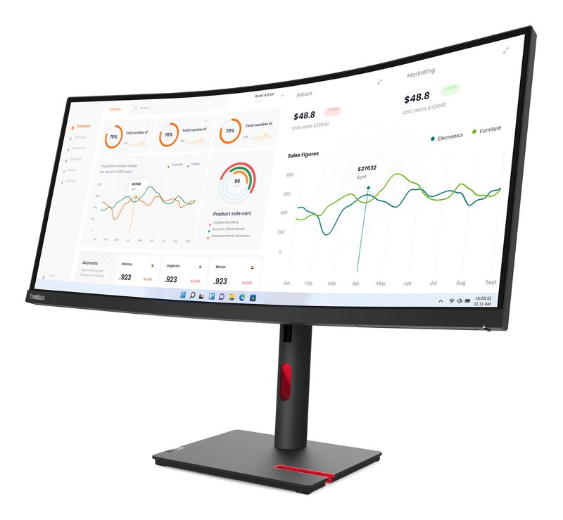 Lenovo-ThinkVision-T34w-30-LED-display-864-cm--34--3440-x-1440-Pixel-Wide-Quad-HD-Nero