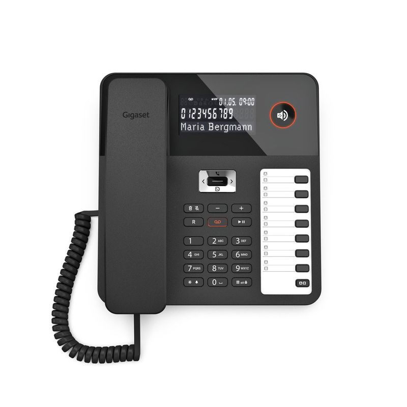 Gigaset-DESK-800A-Telefono-DECT-Nero