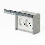 FANTON-421021PAR-presa-energia-2-x-Type-F---Type-L-Grigio