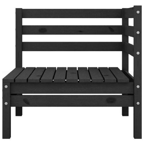 vidaXL-Divani-Angolari-da-Giardino-2-pz-in-Massello-di-Pino-Nero