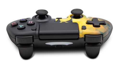 Panthek-PlayStation-4-Controller-Wired-Giallo-e-Nero