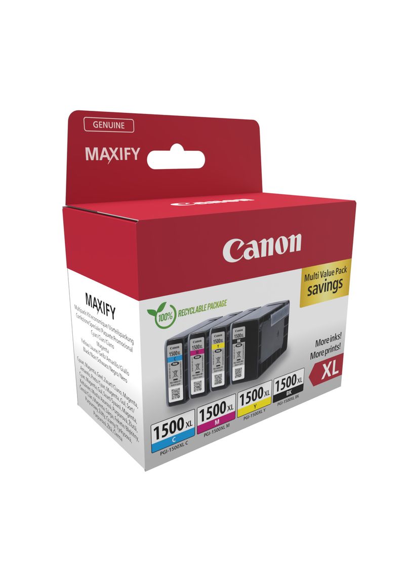 Canon-9182B010-cartuccia-d-inchiostro-4-pz-Originale-Resa-elevata--XL--Nero-Ciano-Magenta-Giallo