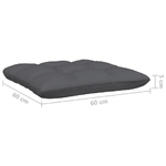vidaXL-Set-Divani-da-Giardino-6-pz-con-Cuscini-in-Massello-di-Pino