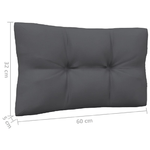 vidaXL-Set-Divani-da-Giardino-6-pz-con-Cuscini-in-Massello-di-Pino