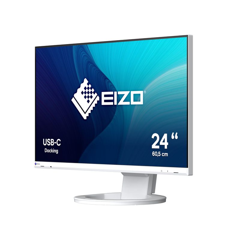 EIZO-FlexScan-EV2480-WT-LED-display-605-cm--23.8---1920-x-1080-Pixel-Full-HD-Bianco