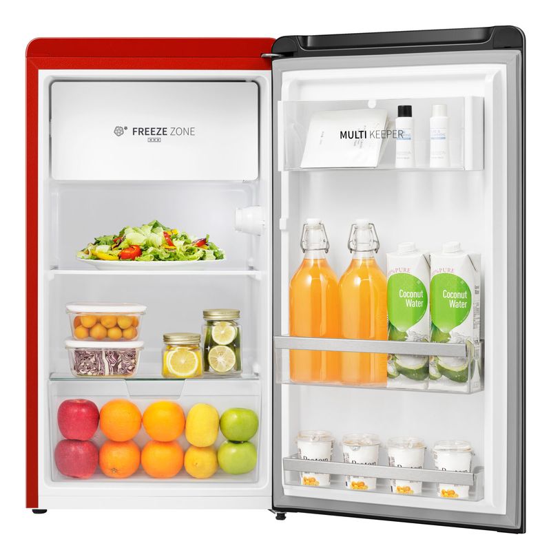 Hisense-RR106D4CRE-Frigorifero-Monoporta-82-Litri-Classe-Energetica-E-Rosso