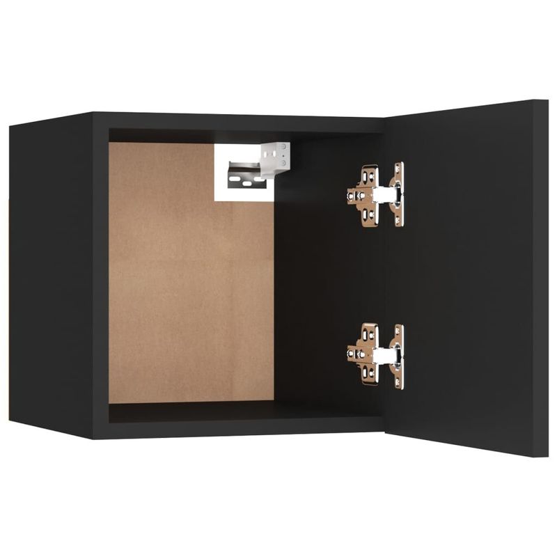 vidaXL-Comodino-Nero-305x30x30-cm-in-Truciolato