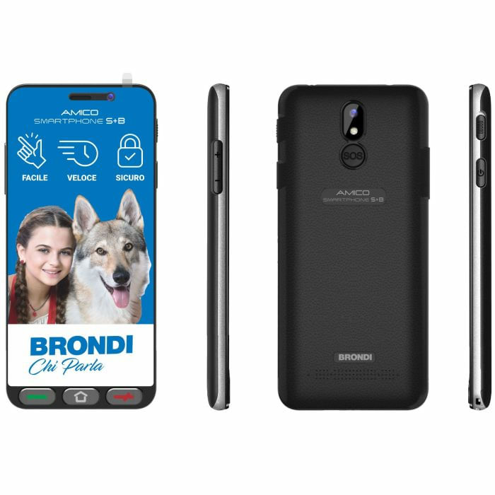 Brondi-Amico-Smartphone-S-B-2Gb-16Gb-5.7---Dual-Sim-Tasto-SOS-e-controllo-remoto-Nero