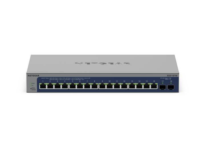 Netgear-XS516TM-Switch-Smart-10G-Multi-Gigabit-Ethernet-a-16-Porte-con-2-Porte-SFP-10G.