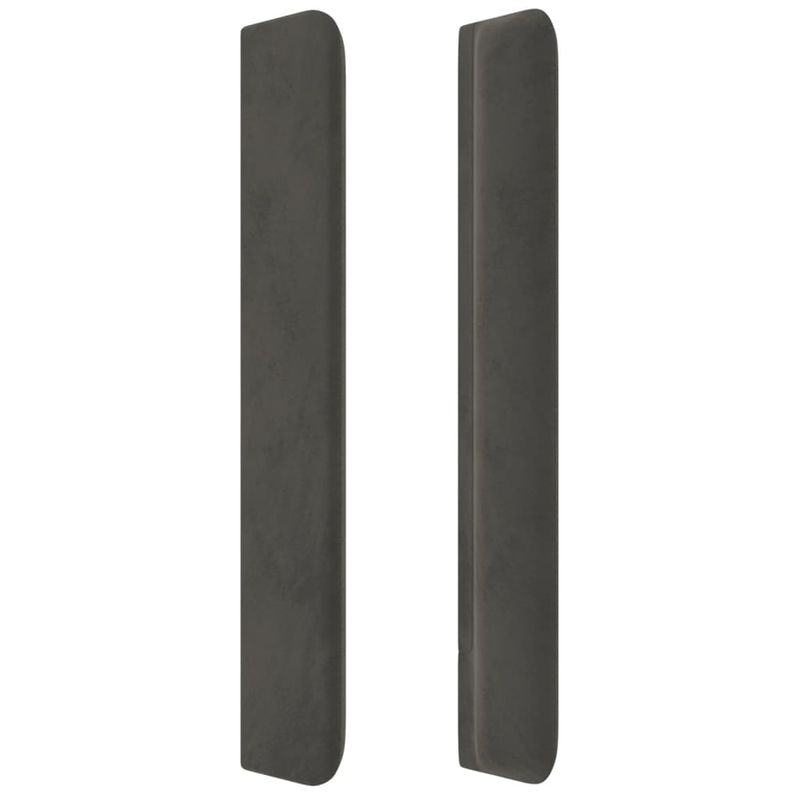 Testiera-ad-Orecchio-Grigio-Scuro-147x16x78-88-cm-in-Velluto
