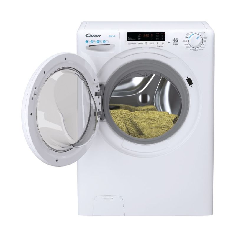 Candy-Smart-CSS4372DW4111-lavatrice-Caricamento-frontale-7-kg-1300-Giri-min-Bianco
